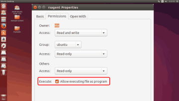 Setting permissions for R-Studio Agent for Linux